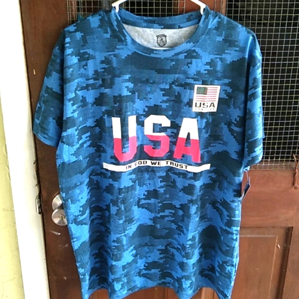 Nwt USA T-shirt (XL) - Picture 2 of 9